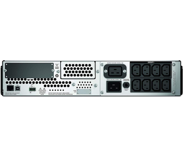 APC SMT2200RMI2UNC SMART-UPS 2200VA/1980W Rack 2U z kartą sieciową AP9631 - 545974 - zdjęcie 3